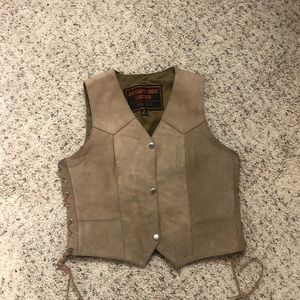 Antelope Creek Leather Vest